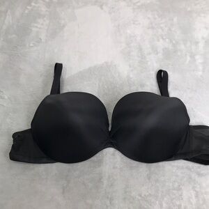 Cacique Max Swell Plunge Bra Black Size 48D